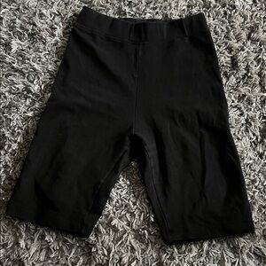 Wilfred Black Biker Shorts